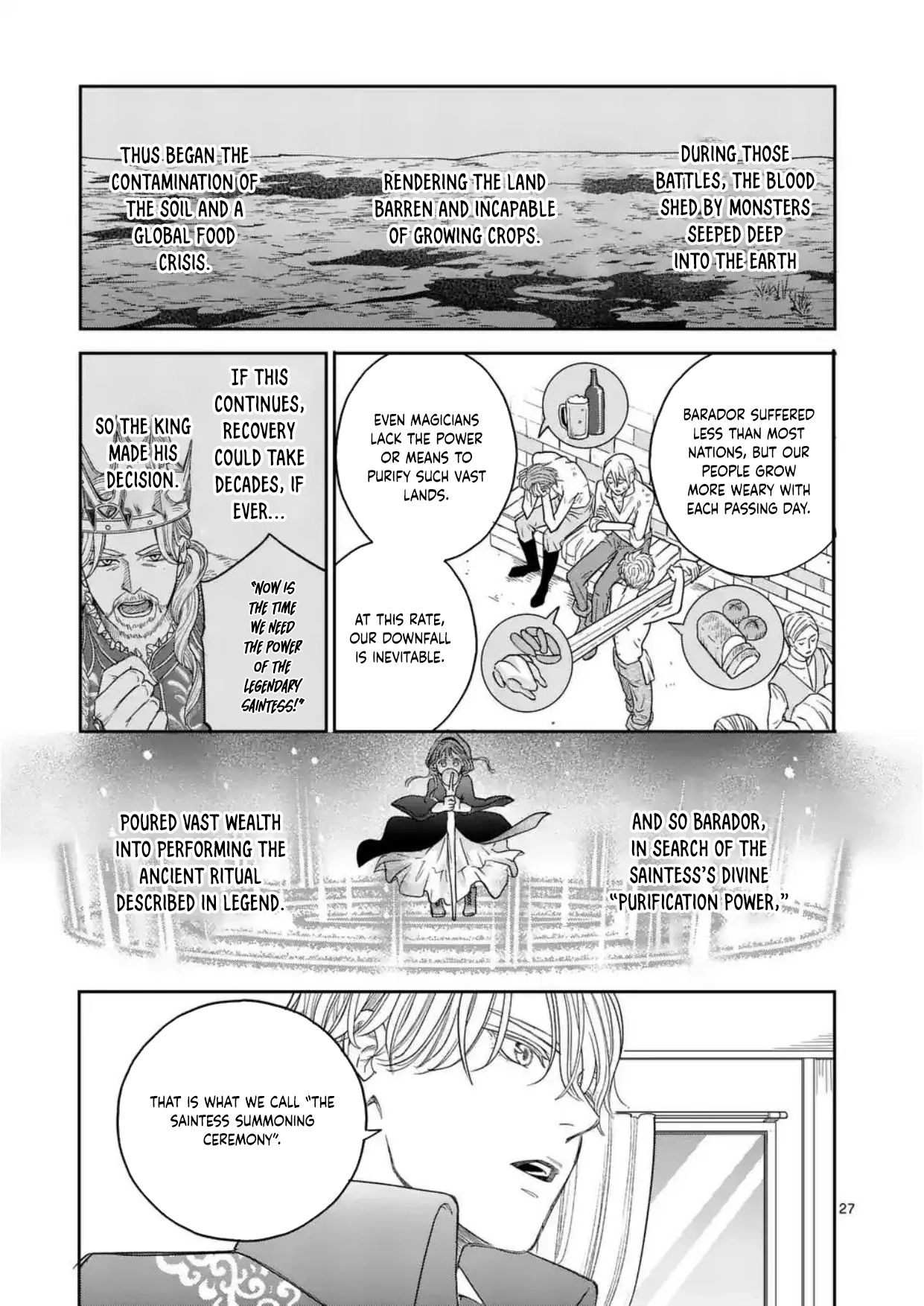 Got summoned to another world by accident, so I’ll just make Japanese sweets. Chapter 1 Page 27